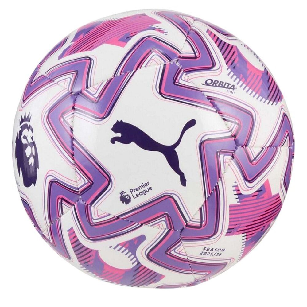Premier League Mini Football / White/Purple